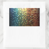 Sequenzen Rechteckige Sticker (Tasche)