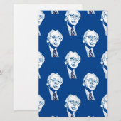 Sequenzer Bernie Sanders Briefpapier (Vorne/Hinten)