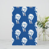 Sequenzer Bernie Sanders Briefpapier (Stehend Vorderseite)