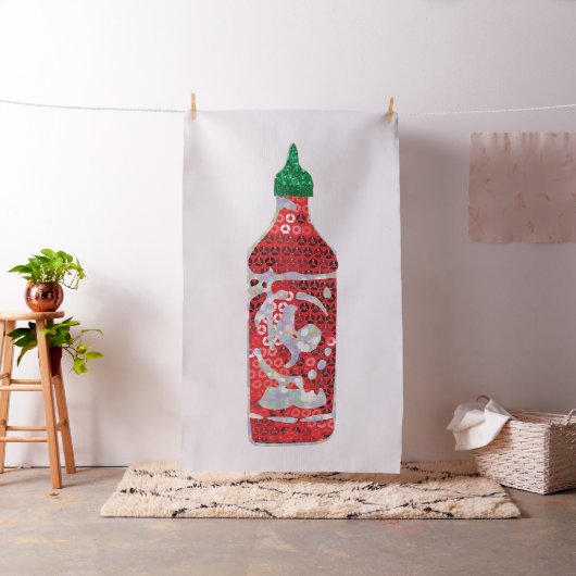 Sequenzer mit heißer Soße Stoff (Beispiel)