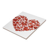 Sequenzer-Valentinstag Fliese (Seite)