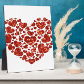 Sequenzer-Valentinstag Fotoplatte (Seite)