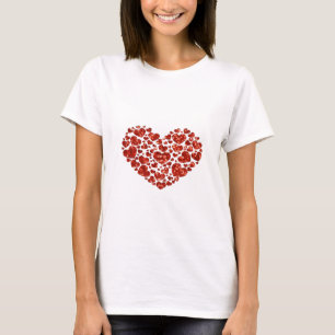 Sequenzer-Valentinstag T-Shirt