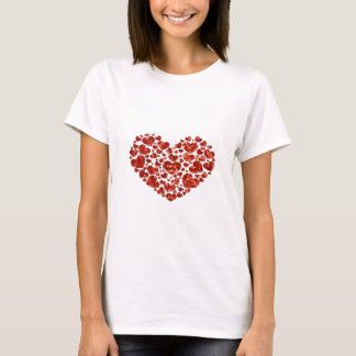 Sequenzer-Valentinstag T-Shirt