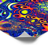 "Sequenzielle Kondensation von Erfahrung" Poster (Ecke)