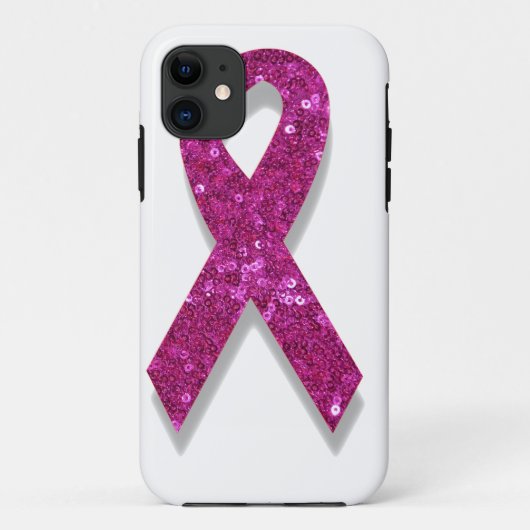 Sequenzierung des rosa Brustkrebs Case-Mate iPhone Hülle (Rückseite)