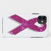 Sequenzierung des rosa Brustkrebs Case-Mate iPhone Hülle (Rückseite (Horizontal))
