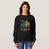 Sequim Mountains Washington Wandern Vintag Sweatshirt (Vorne ganz)