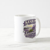 Sequim, Washington – Lavender Country Mug Kaffeetasse (VorderseiteRechts)