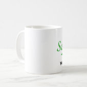 Sequim Washington Stadt-Klassiker Kaffeetasse (Vorderseite Links)