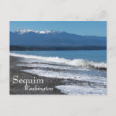 Sequim, Washington Travel Foto Postkarte (Vorderseite)
