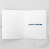 Sequin Art Birthday Card | Bondi Beach, Australien Karte (Innenseite)