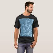 Sequin Fabric: Sky Blue Shimmer. T-Shirt (Vorne ganz)