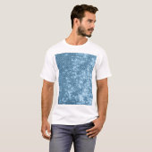 Sequin Fabric: Sky Blue Shimmer. T-Shirt (Vorne ganz)