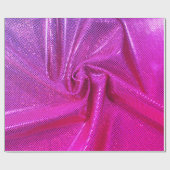 Sequin funkelnder Glitzer sieht pink magenta aus Geschenkpapier (Flach)