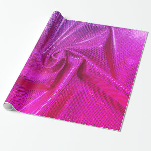 Sequin funkelnder Glitzer sieht pink magenta aus Geschenkpapier