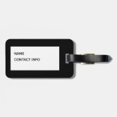 Sequin Glow Knitting Gepäckanhänger (Rückseite horizontal)