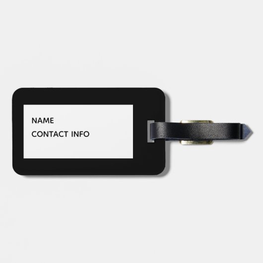 Sequin Glow Knitting Gepäckanhänger (Rückseite horizontal)