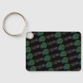 Sequin Glow Knitting Schlüsselanhänger (Rückseite)