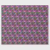 Sequin Mardi Gras Maske mit Perlen Geschenkpapier (Flach)