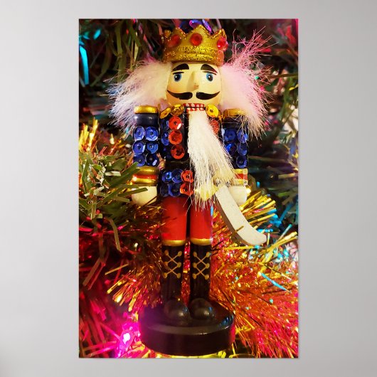 Sequin Nutcracker Soldatenschmuck Poster (Vorne)