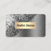 Sequin und Glitzer Visitenkarte (Vorderseite)