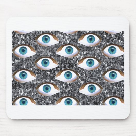 Sequinoaugen Mousepad (Vorne)