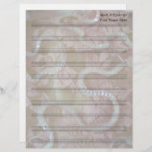 Sequins and Lace Blank Sheet Music 10 Stave (Vorne/Hinten)