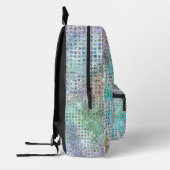 Sequins Funkelnd Imitate in mehrfarbigen Farben Bedruckter Rucksack (Links)
