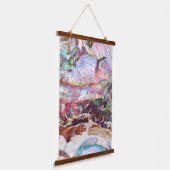 Sequins Haze Wandteppich Mit Holzrahmen (Gewinkelt)