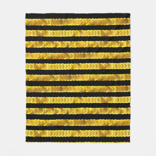 Sequins Muster, Perlen, Rhinestone, 3D Mode. Fleecedecke