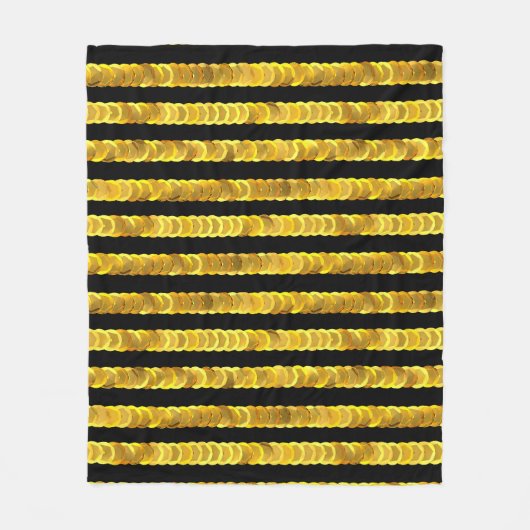 Sequins Muster, Perlen, Rhinestone, 3D Mode. Fleecedecke (Vorderseite)