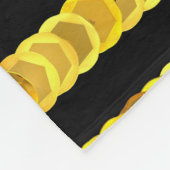 Sequins Muster, Perlen, Rhinestone, 3D Mode. Fleecedecke (Ecke)