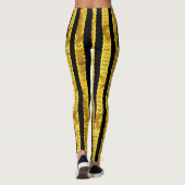 Sequins Muster, Perlen, Rhinestone, 3D Mode. Leggings (Rückseite)