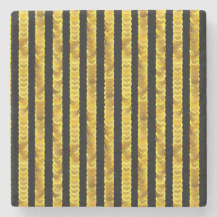 Sequins Muster, Perlen, Rhinestone, 3D Mode. Steinuntersetzer