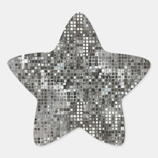 Sequins Star Sticker (Vorderseite)