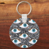 Sequinsaugen Schlüsselanhänger (Vorderseite)