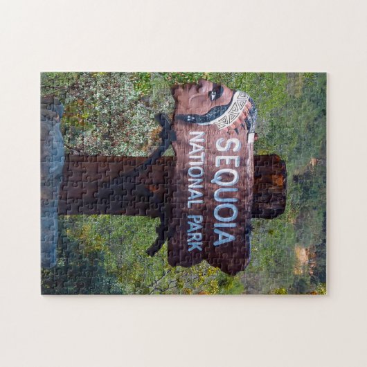 Sequioa Kalifornien. Puzzle (Horizontal)