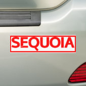 Sequoia-Briefmarke Autoaufkleber (Auf Auto)