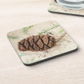 Sequoia Cone Cork Untersetzer (Linke Seite)