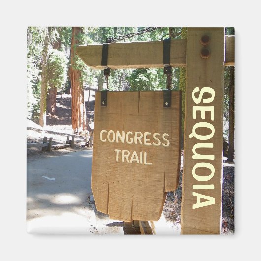 Sequoia/Congress Trail Magnet! Magnet (Vorne)
