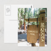 Sequoia/Congress Trail Postcard! Postkarte (Vorne/Hinten)