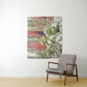 Sequoia Forest Landschaft im Winter Wandteppich (Beispiel)