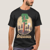 Sequoia General Sherman Tree Camping Sequoia Natio T-Shirt (Vorderseite)
