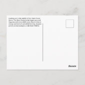 Sequoia Grove, Sequoia-Nationalpark Postkarte (Rückseite)