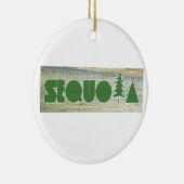 Sequoia Keramik Ornament (Rechts)