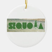 Sequoia Keramik Ornament (Vorne)