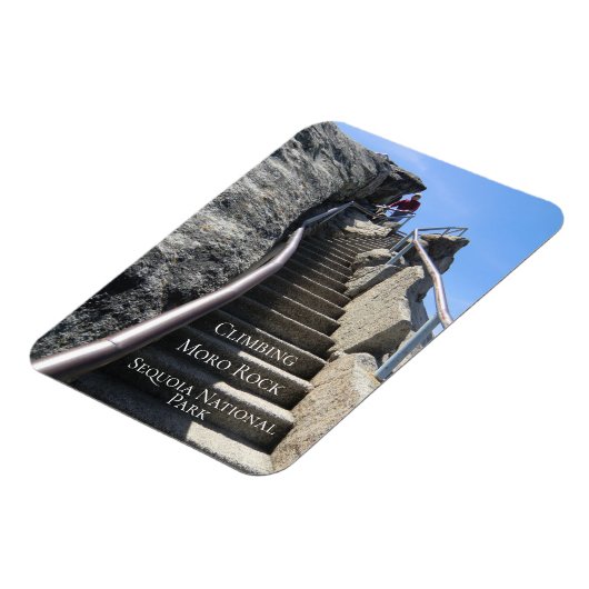 Sequoia Kings Canyon Moro Rock Magnet (Linke Seite)