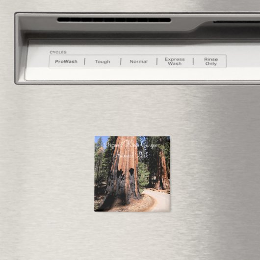 Sequoia/Kings Canyon Nationalpark Magnet (In Situ (Geschirrspüler))