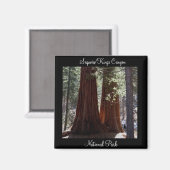 Sequoia/Kings Canyon Nationalpark Magnet (Vorderseite/Rückseite)